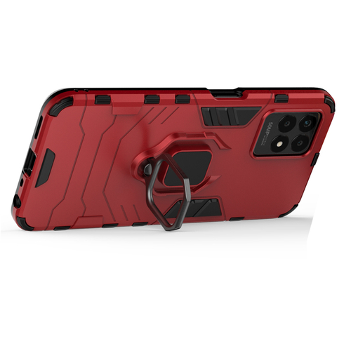 Противоударный чехол с кольцом Panther Case для Realme 8i
