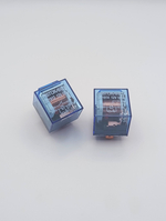Реле автомобильное 12V 100А с индикатором, комплект 4-х + 5-ти контактных реле , с кронштейном, прозрачное