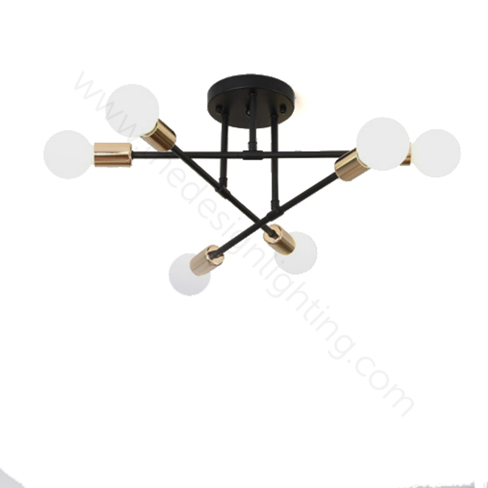 Ceiling design lamp   (Black)Yintha