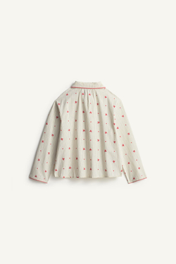 ZARA РУБАШКА С ВЫШИВКОЙ- LIMITED EDITION, ПОЛОСКИ