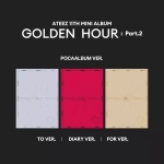 Альбом ATEEZ - Golden Hour : Part.2 [Pocaalbum ver.] (For ver.)