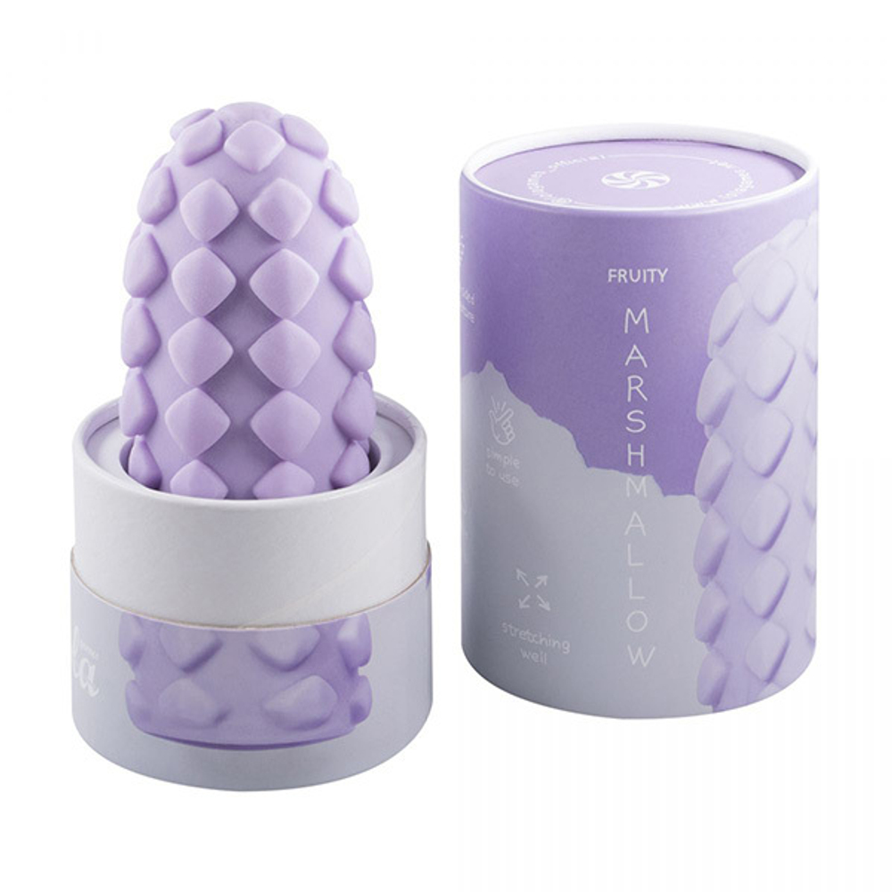 Сиреневый мастурбатор 14см Lola Games Marshmallow Maxi Fruity 8073-03lola