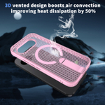 Прозрачный чехол Mesh Pro Magnetic Case для Google Pixel 10А