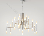 Pendant design lamp  THE LIGHT by Alma 36 lampshades (White)