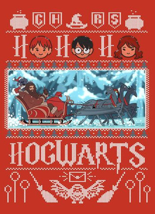 Постер "Harry Potter: Ho-ho-hogwarts"