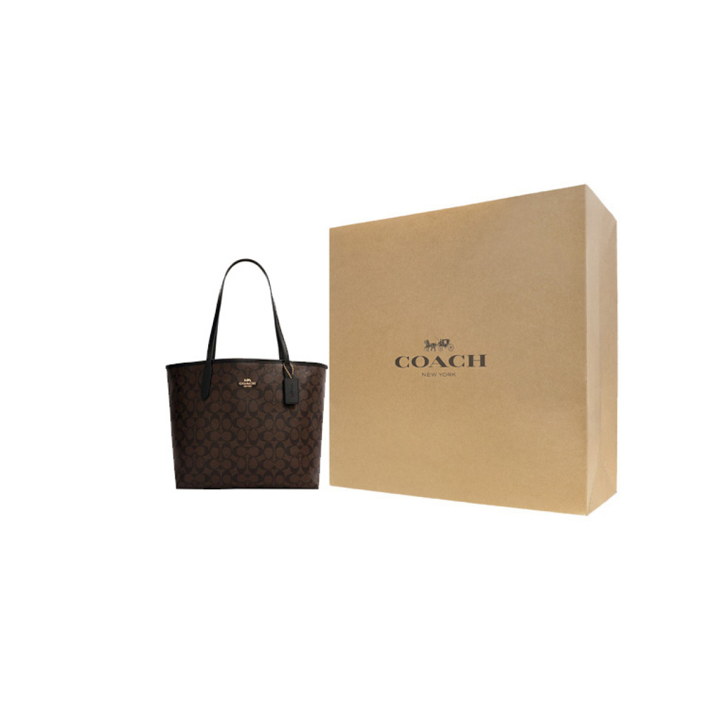 Сумка COACH City 33 Logo Tote, 5696-IMAA8