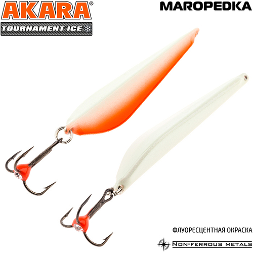 Блесна зимняя Akara Tournament Ice Maropedka 45 6 гр. 32P фосфорн