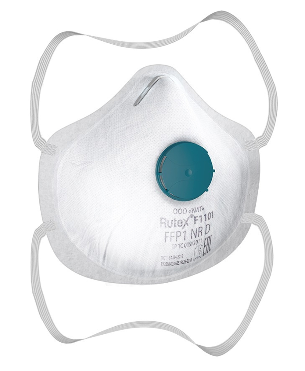 Респиратор Rutex™ F1101 (FFP1) с клапаном