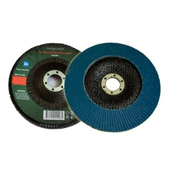 Круг лепестковый торцевой 150х22мм (P120,''мелкий шаг'') RockForce##Rock FORCE RF-FD6120H