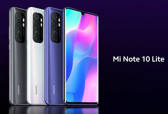Смартфон Xiaomi Mi Note 10 lite 8/128GB Global Ver.