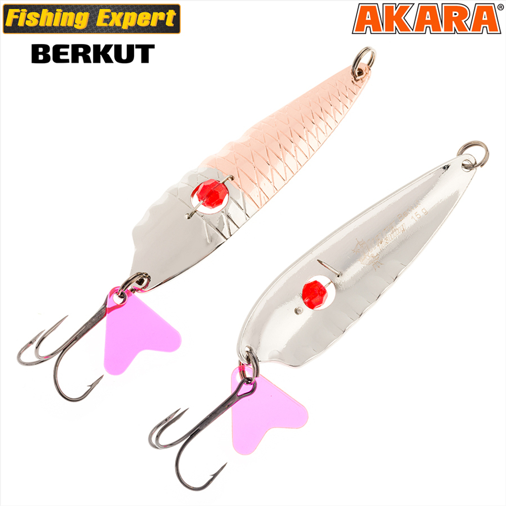 Блесна колебалка Akara 1032 Berkut 25 гр. 014/Cu