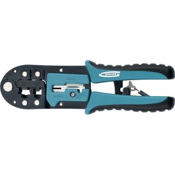Клещи для обжима телефонных и компьютерных клемм RJ45, 8P и RJ11/12, 6P  Gross 17719