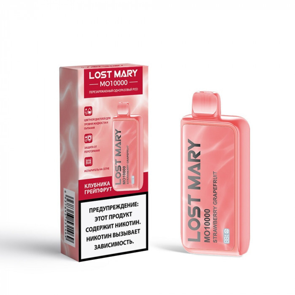 Lost Mary MO10000 Клубника Грейпфрут (Ч/З)