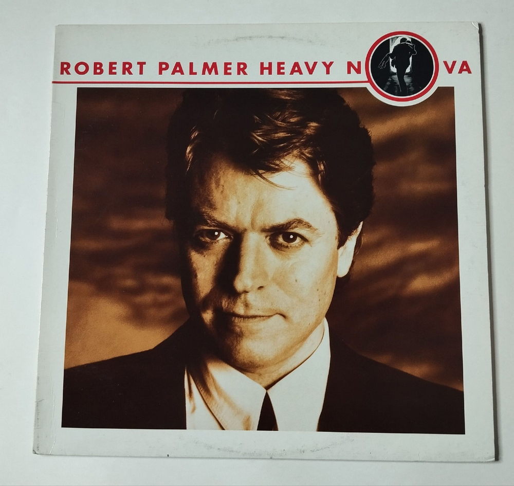Винтажная виниловая пластинка LP Robert Palmer Heavy Nova (USA 1988)