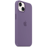 Силиконовый чехол с поддержкой MagSafe Apple Silicone Case для iPhone 14, Iris (Фиолетовый ирис)