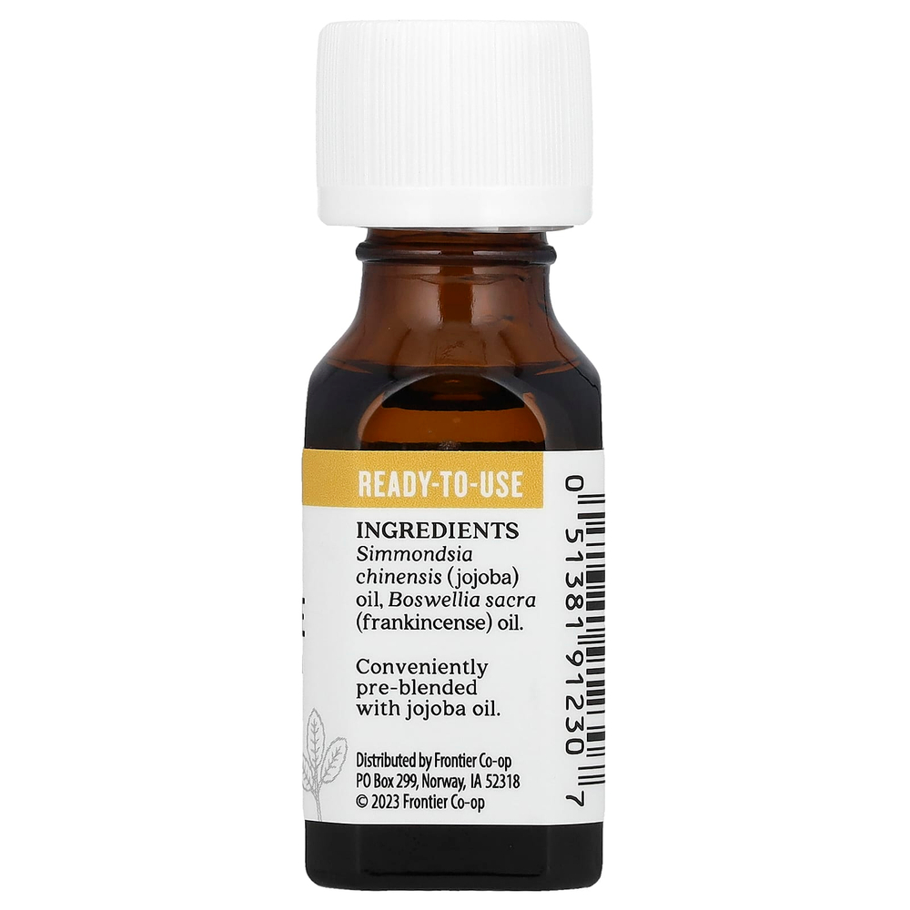 Aura Cacia, чистые эфирные масла, ладан, 15 мл (0,5 жидк. унции)