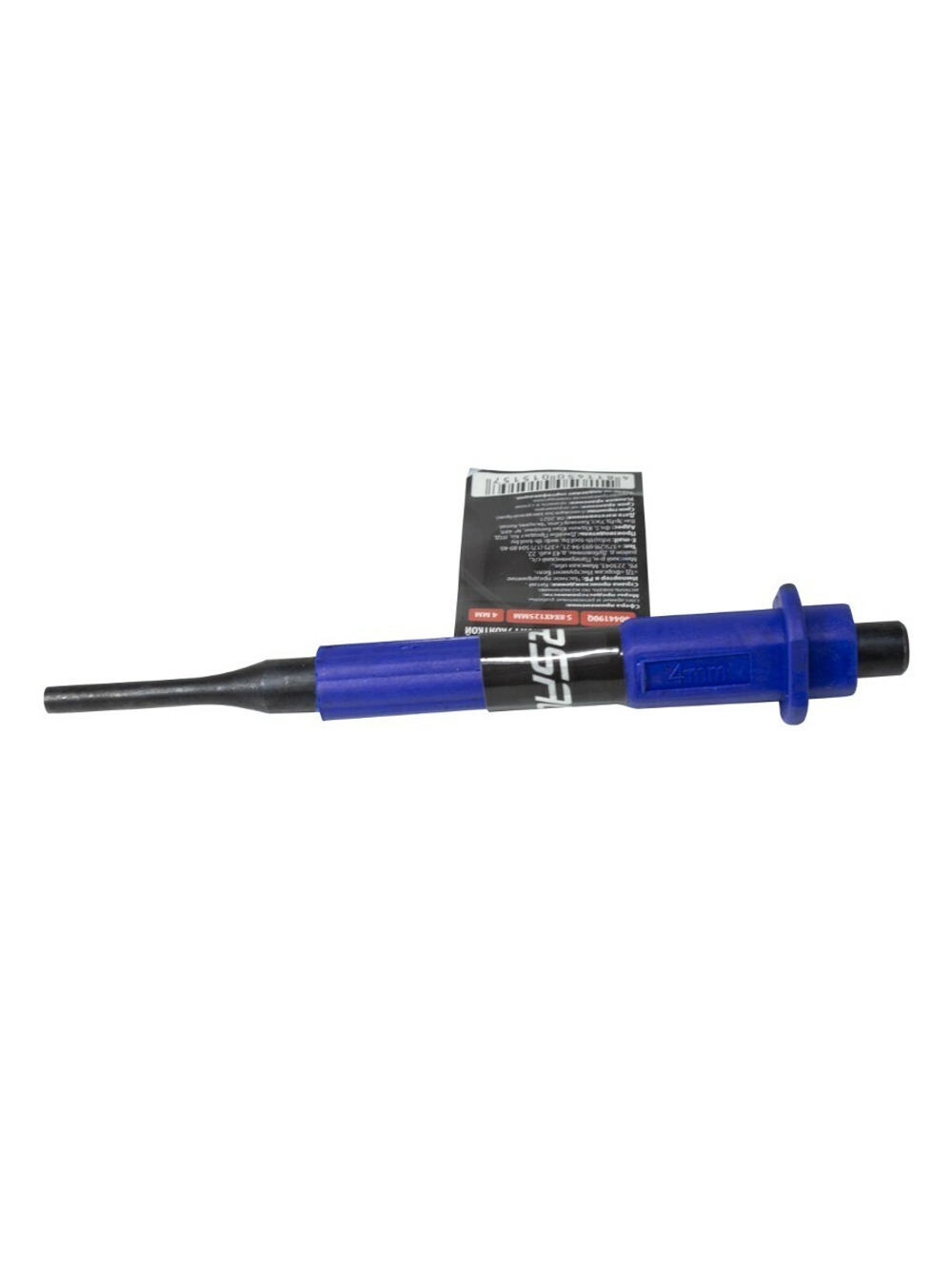 Выколотка c прорезиненной защитной рукояткой 4мм (L-125мм) Forsage F-6044190Q