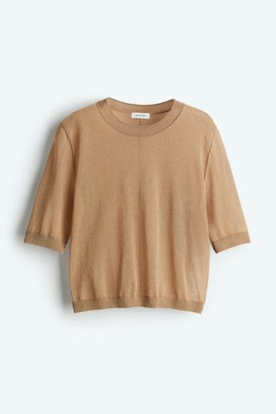 Тонкий вязаный топ - H&M