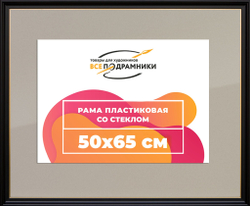 Рамка 50x65 для постера и фотографий