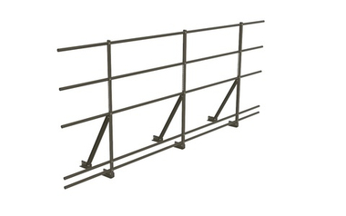 Кровельное ограждение Fachmann KO/ECO/SN-1200-3-3000 Фальцевый крепеж RAL