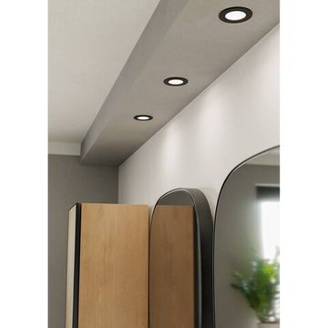 Встраиваемый светильник 3,7W 2700-6500K 901412 черный FUEVA 6 Eglo