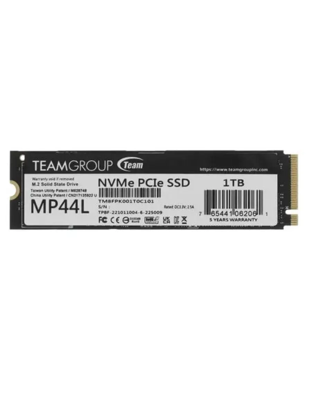 1 ТБ M.2 SSD накопитель MP44L TM8FPK001T0C101