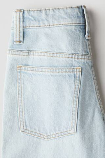H&M Джинсы Baggy Fit, голубой
