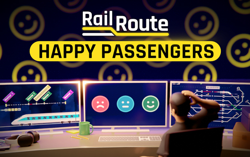 Rail Route - Happy Passengers (для ПК, цифровой код доступа)