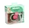 Набор посуды Beaba Coffrey Repas Silicone Mineral