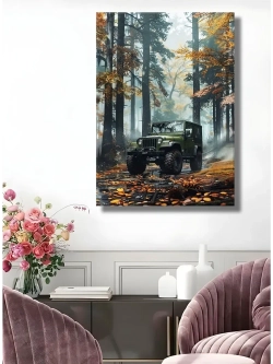 Картина "Лесная сказка", галерейная 30х40см 1шт.