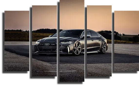 Модульная картина "Audi rs7 sportback"