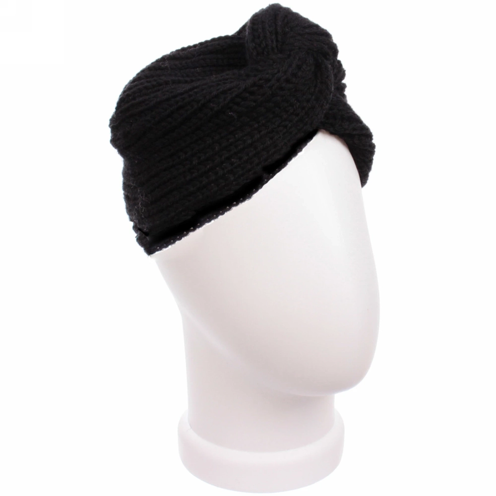 Повязка на голову теплая «Winter Turban», микс 6 цветов, 22*19см (Подвес Кокетка - Зима)