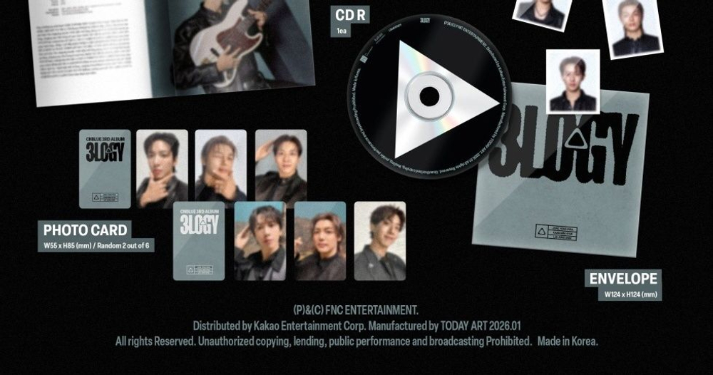 Альбом CNBLUE - 3LOGY 3rd Album BANDANA Version LIMITED Edition