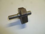 Вал вибратора (L=90 мм) с противовесом виброрейки / (SHAFT Assy&Counter weight,М128100004- М128100003)
