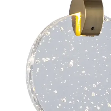 Подвесной светильник 4W 3000K A1801SP-3PB латунь Planet Arte Lamp