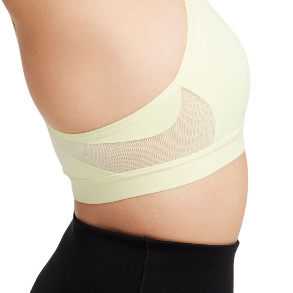 ТОП теннисный Nike Indy Bra V-Neck - зеленый