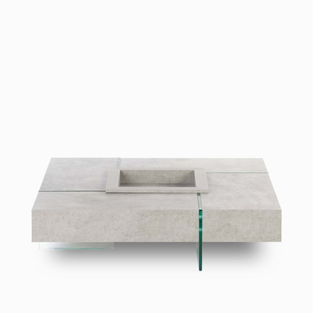 Кофейный столик COSMO Beton 119х119