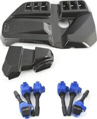 G80 G82 G87 S58 Carbon Engine+ECU Cover & Set Of 6 Ignition Coils