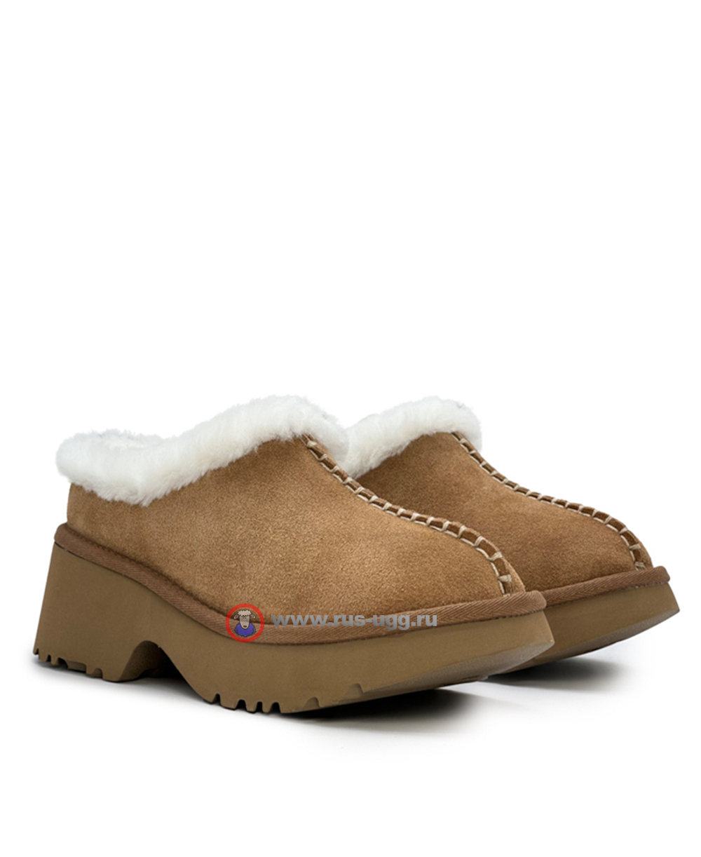 NEW HEIGHTS COZY CLOG - Chestnut