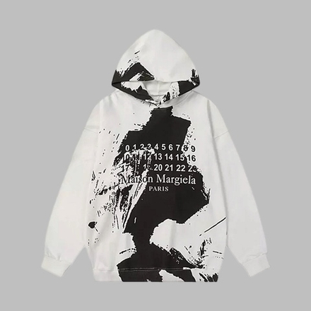 Худи Maison Margiela #D217 (бел.)