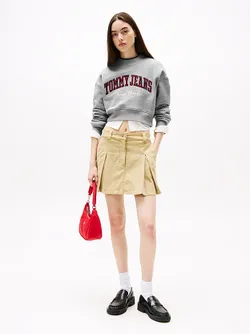 Толстовка женская TOMMY JEANS TJW CROP CNECK COLLA