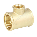 Тройник латунь переходной Ду 25х20х25 (1"х3/4"х1") ВР LD LD.65.523.25x20x25