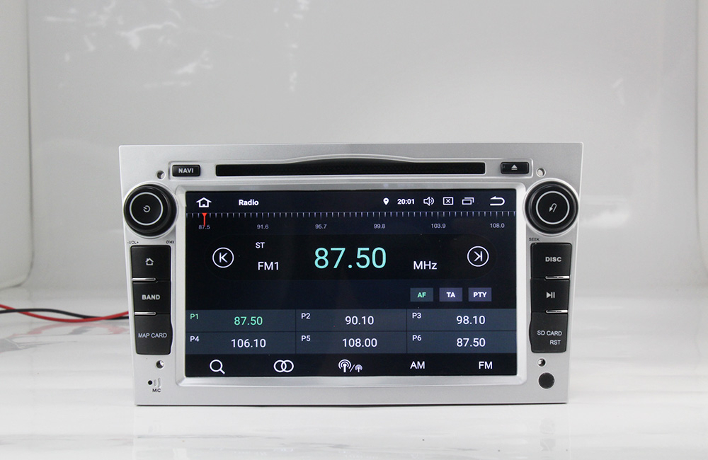 Установочный комплект для OPEL Astra H, Vectra С, Corsa D, Antara, Vivaro, Meriva, Zafira (серебро)  KUBERG MKD-7408s-P6N