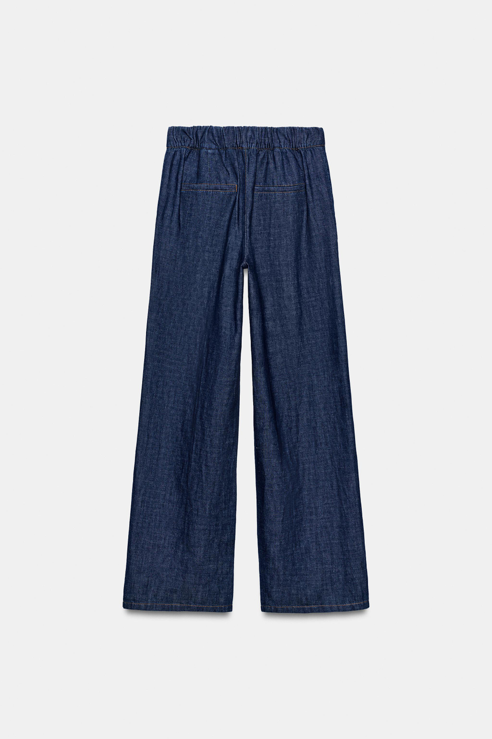 БРЮКИ ПРЯМОГО КРОЯ ИЗ СМЕСОВОГО ЛЬНА — ZARA