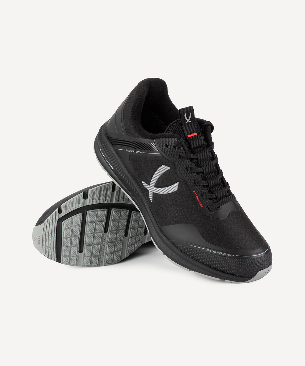 Кроссовки спортивные JOGEL Snowstorm Low 2.0, черный/серый
