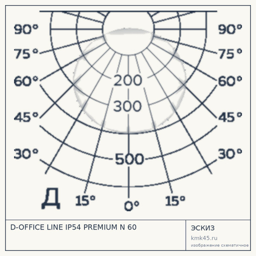 D-OFFICE LINE IP54 PREMIUM N 60