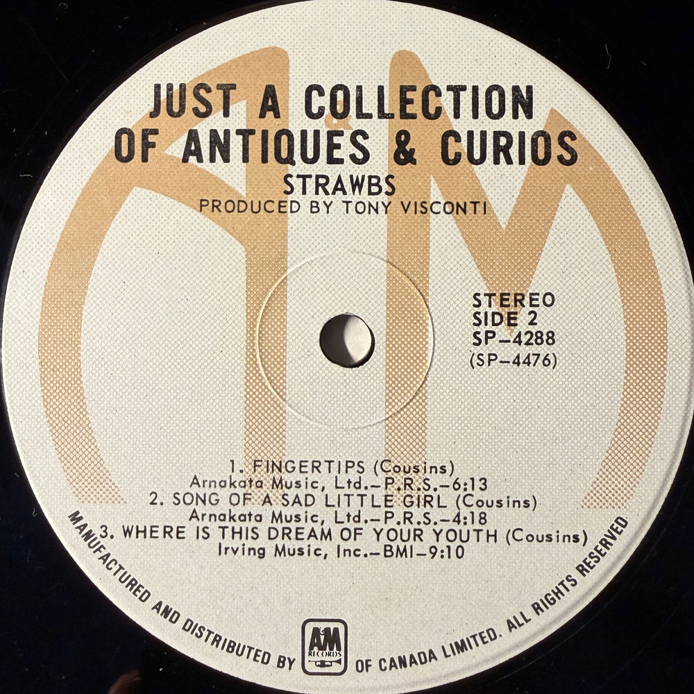 Strawbs ‎– Just A Collection Of Antiques And Curios: Live At The Queen Elizabeth Hall (Канада 1970г.)