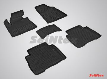 Резиновые коврики в салон Kia Sorento II рестайлинг (2012-наст. время) "Высокий борт"