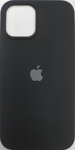 Чехол-накладка  i-Phone 12 Pro Max Silicone icase  №18 черная