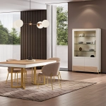 Витрина NOA 2041 Neutro/Lacado Branco IDC Mobiliario